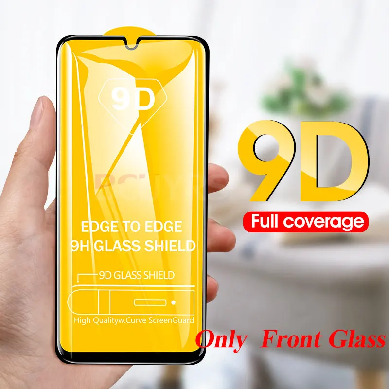 For A50 Front Glass 2-в-1 на Samsung Galaxy A50 объектив камеры пленочная& 9D Защитная пленка для экрана из закаленного стекла для Galaxy A50 A505F - Цвет: For A50 Front Glass