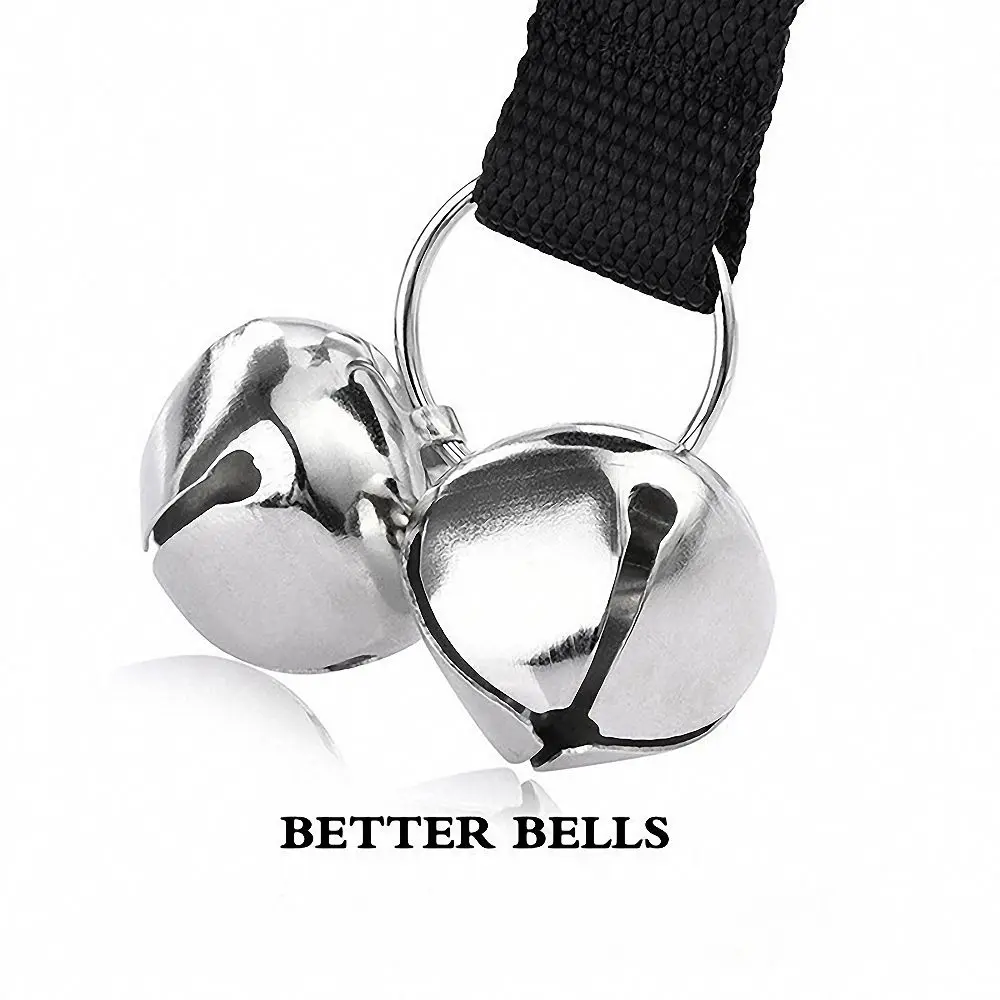 Регулируемый нейлоновый ошейник для дрессировки собак дверной звонок веревка