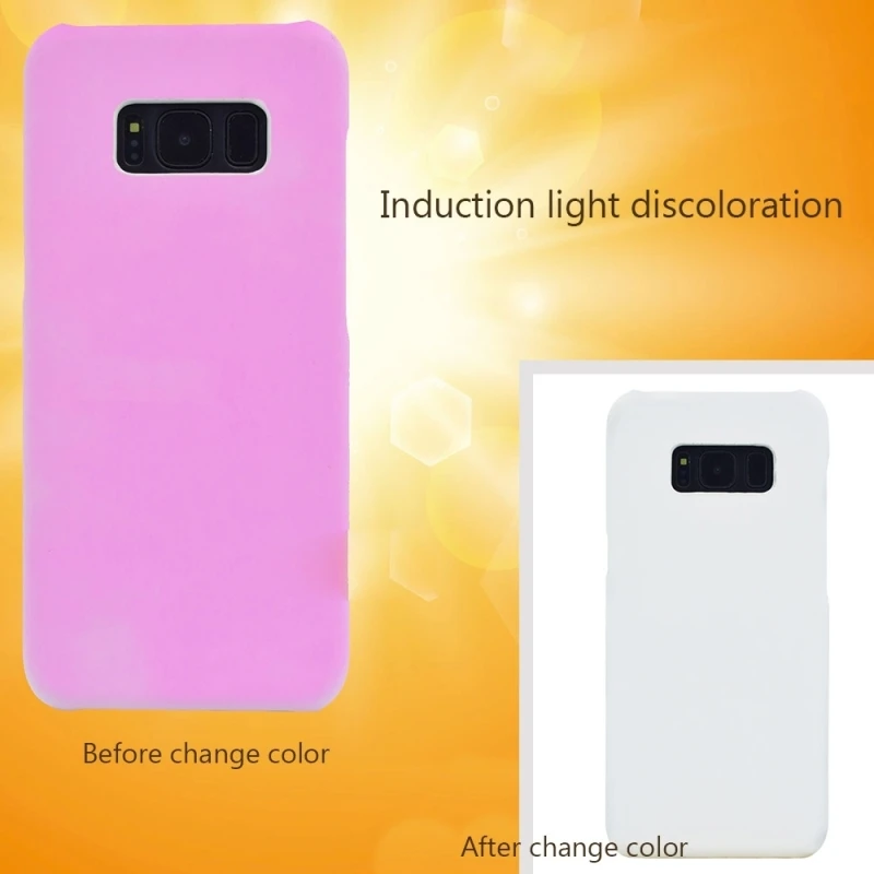 Change Color Case For Samsung Galaxy S8 Plus Light Sensitive Phone Back Cover iPhone 7 plus 6s Funda Coque |