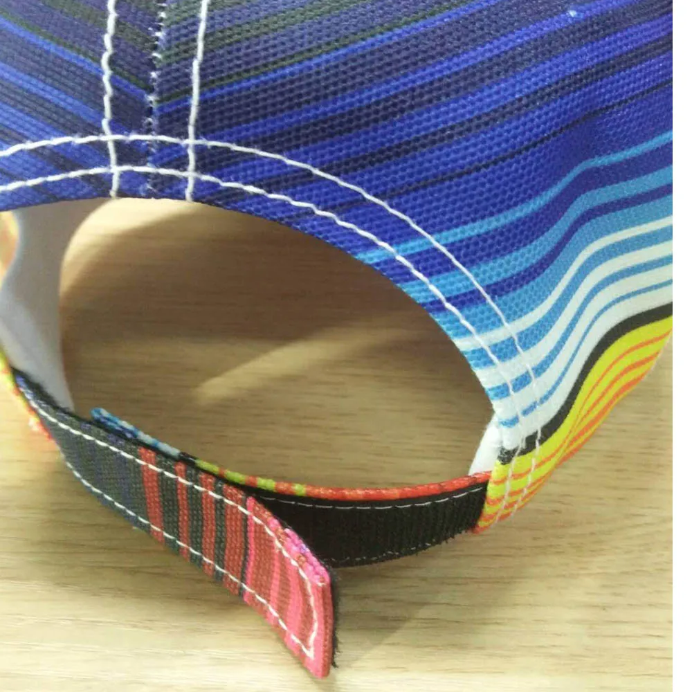Уникальные полосы Audlt шляпа оптовая продажа заготовки Cheetah Serape шапка RTS Мульти