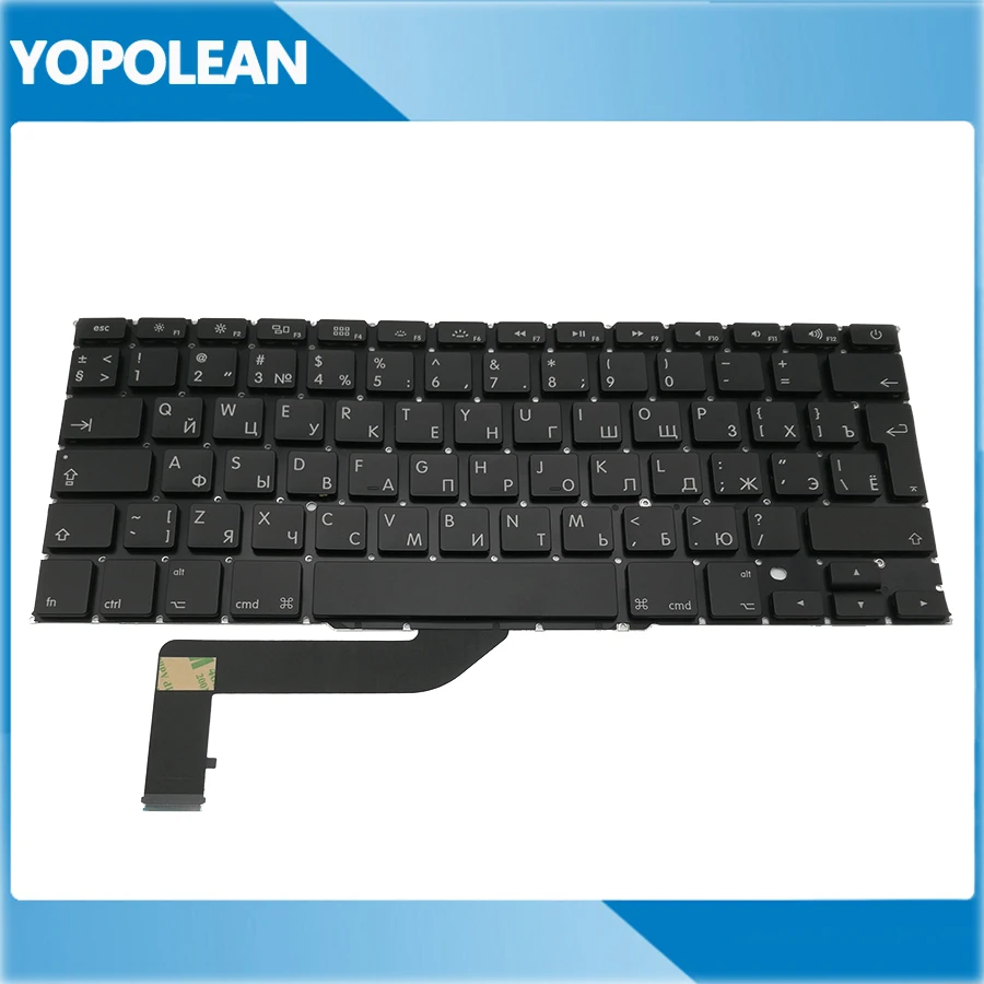 

10pcs/lot New Big Enter Russia Russian Keyboard For Macbook Pro Retina 15" A1398 2012 2013 2014 2015