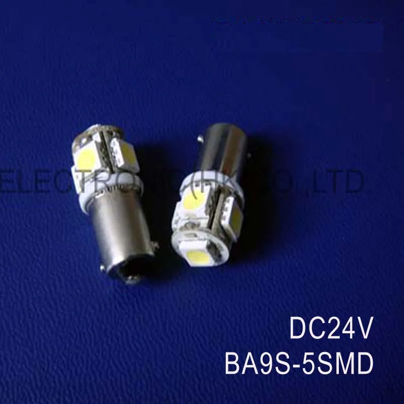 Высокое качество DC24V 1 Вт BA9S автомобильный светильник 24VDC светодиодный 24В
