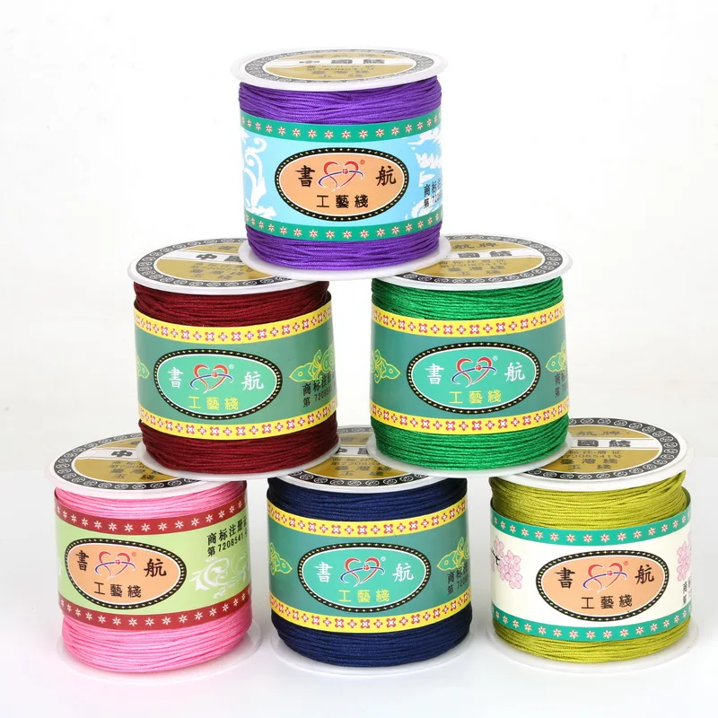 Лидер продаж Высококачественная Нефритовая леска 0 8 мм 22 цвета на выбор 100