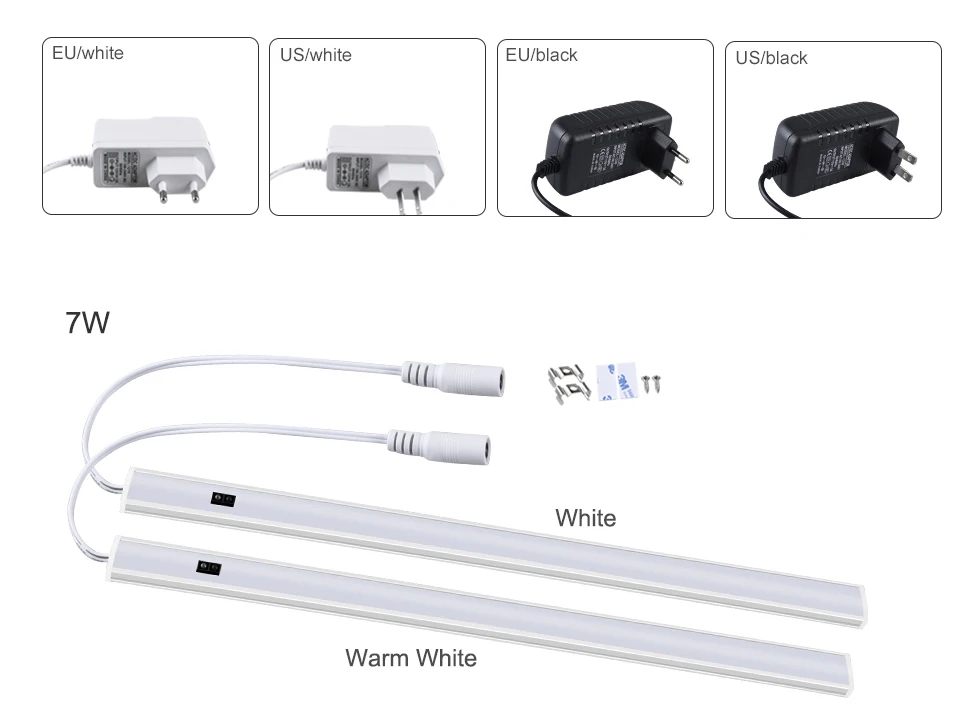 EeeToo Кухня светильник ручная развертка движения Сенсор под шкаф светильник бар светодиодные ленты 12V светодиодный шкаф гардероб светильник s для Кухня