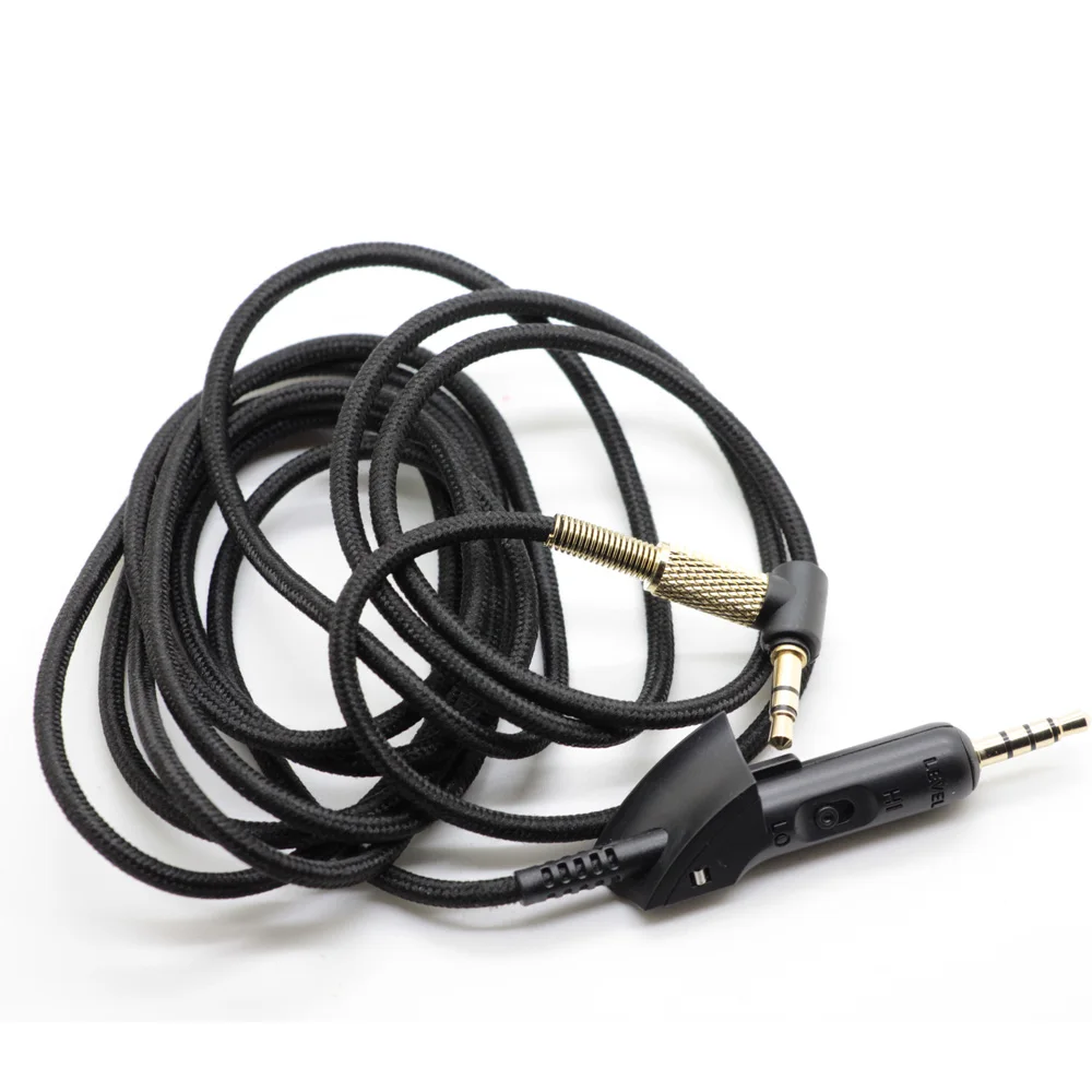 Посеребренный сменный аудиокабель для Bose Comfort 15 QC15 QC QC2|silver plated cable|audio cablereplacement audio