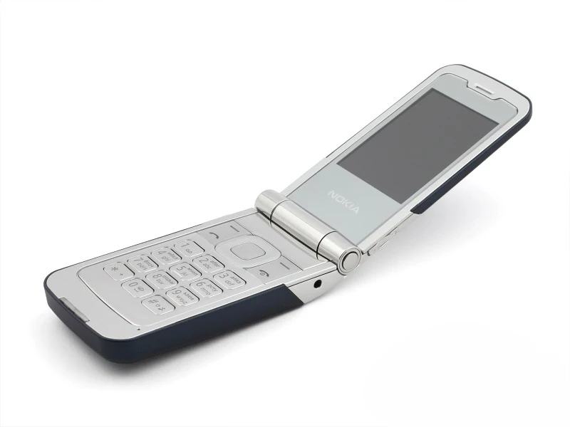 Восстановленный Nokia 7510 оригинальный 7510A Supernova мобильный телефон Flip Bluetooth Mp3