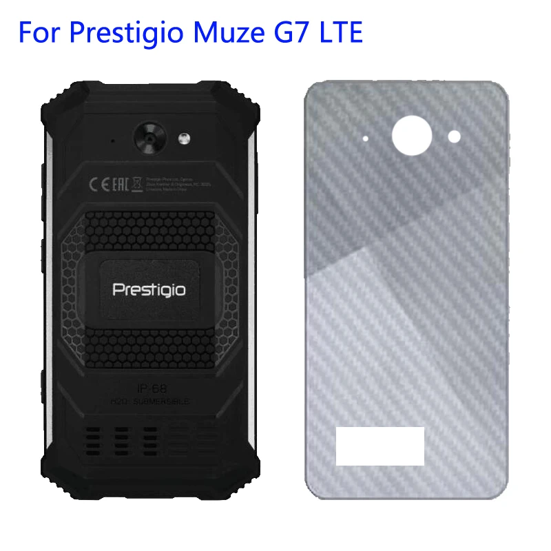 Защитная пленка для экрана из углеродного волокна задняя Prestigio Muze E5 LTE G7 X5 E7 F5 B3 B5 B7
