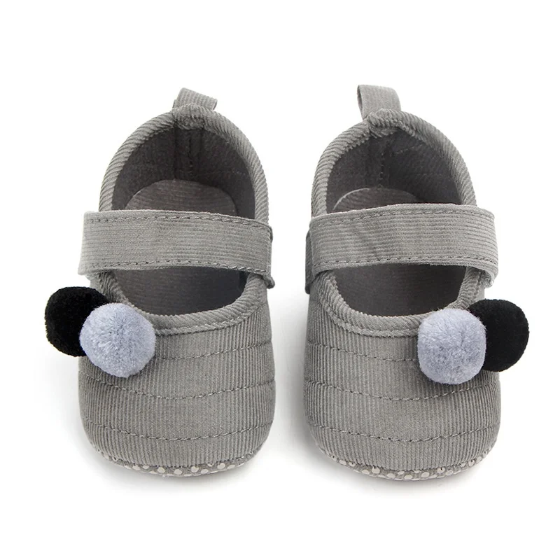 Обувь для новорожденных девочек Осень-зима обувь малышей младенцев мягкая