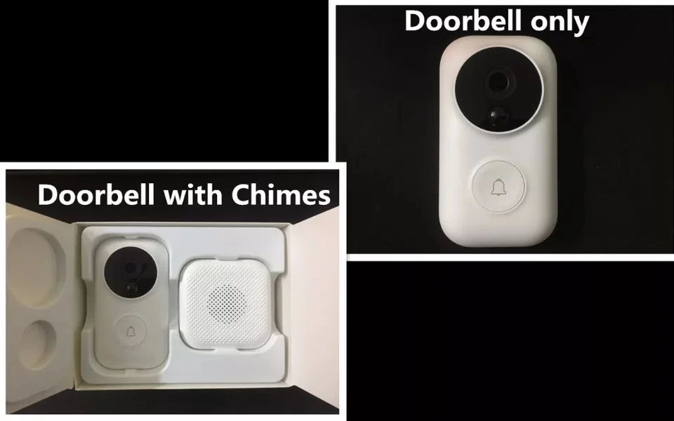 Xiaomi Zero AI распознавание лица 720P ИК ночного видения видео дверной звонок набор обнаружения движения SMS Push домофон Облачное хранилище