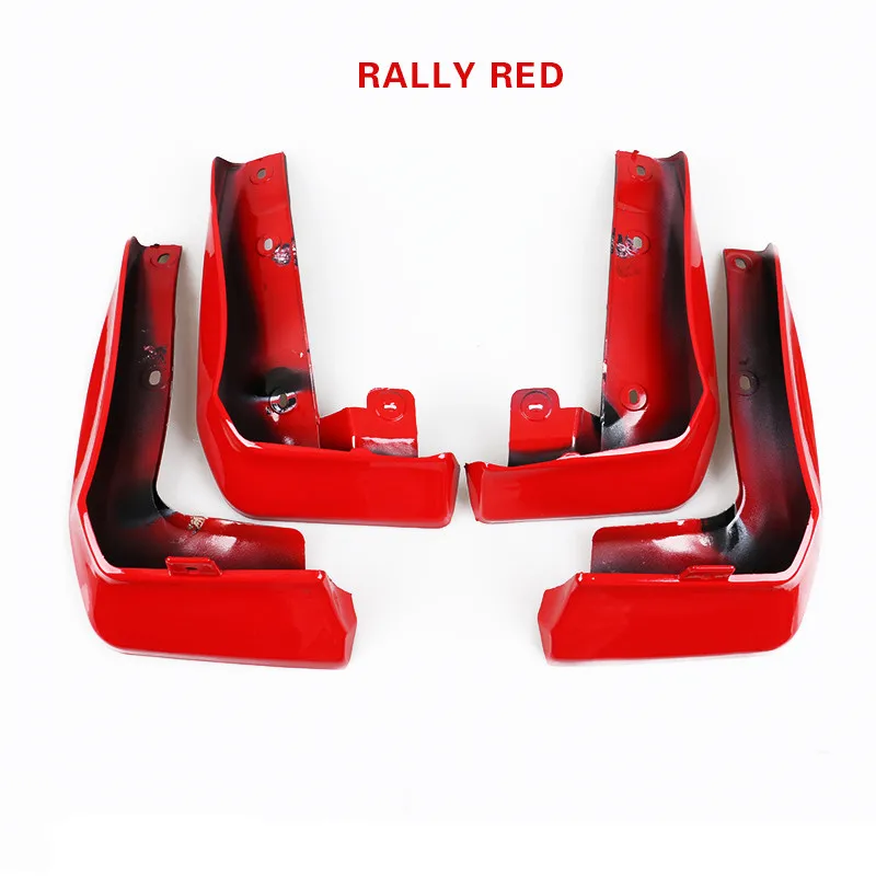 Rally red Оригинальное автомобильное крыло, лак для выпечки автомобиля, передние задние брызговики для Honda Civic, Автомобильные Брызговики, брызговики, аксессуары - Цвет: Rally red