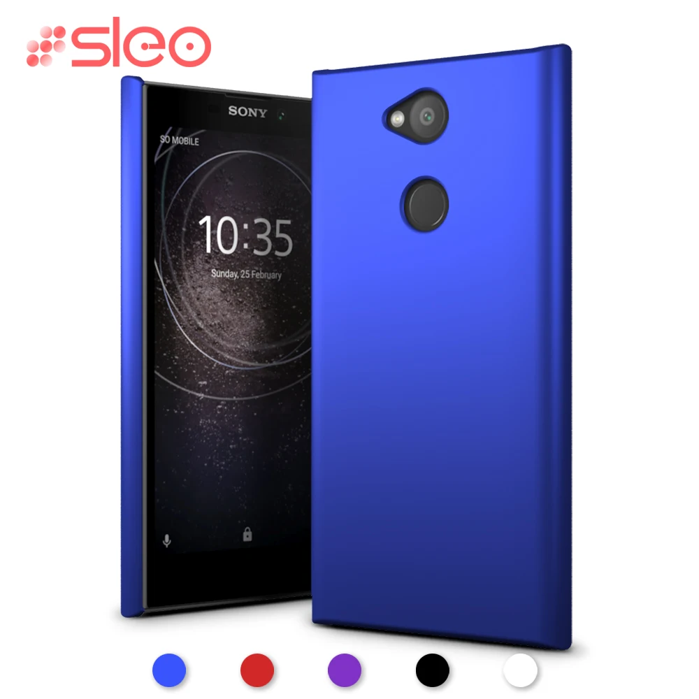 Sleo ультра тонкий чехол для sony Xperia L2 Жесткий PC Пластик матовый телефона 5 дюймов |