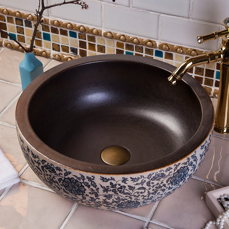 Европейский стиль китайская раковина раковины искусственная керамическая и |