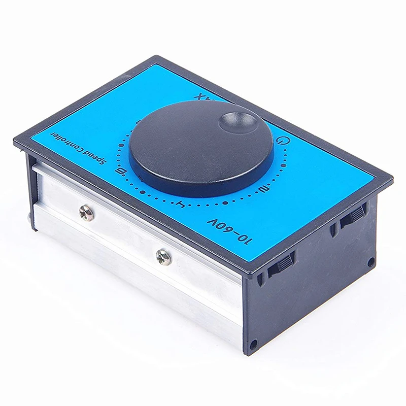 Dc Brush Motor Speed Controller 12V 24V 36V 48V 60V (Dc10-60V) 20A Soft-Starting 0-100% Range |