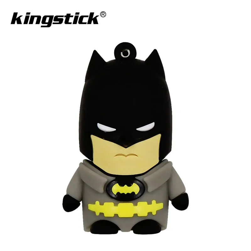 M3-Batman Забавный герой 128 ГБ USB флеш-накопитель super man Pendrive 4 ГБ 8 ГБ 16 ГБ флеш-накопитель Игрушка USB Флешка 32 Гб 64 Гб мини-usb-ключ memoria Stick - Цвет: M3-Batman