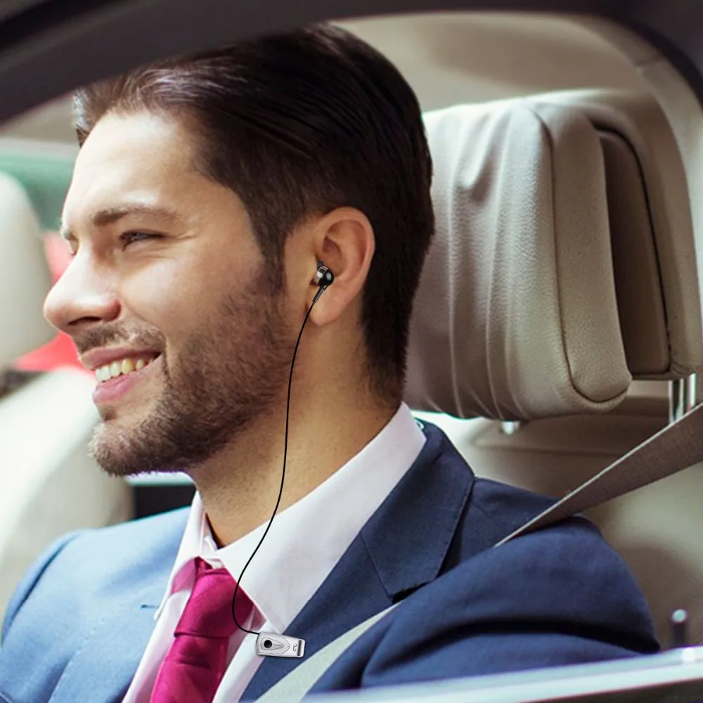 Fineblue F930 Беспроводной Bluetooth наушники телескопического Бизнес громкой связи Bluetooth гарнитура звонки напомнить износ вибрации пульт на прищепке стерео спортивные, с микрофоном