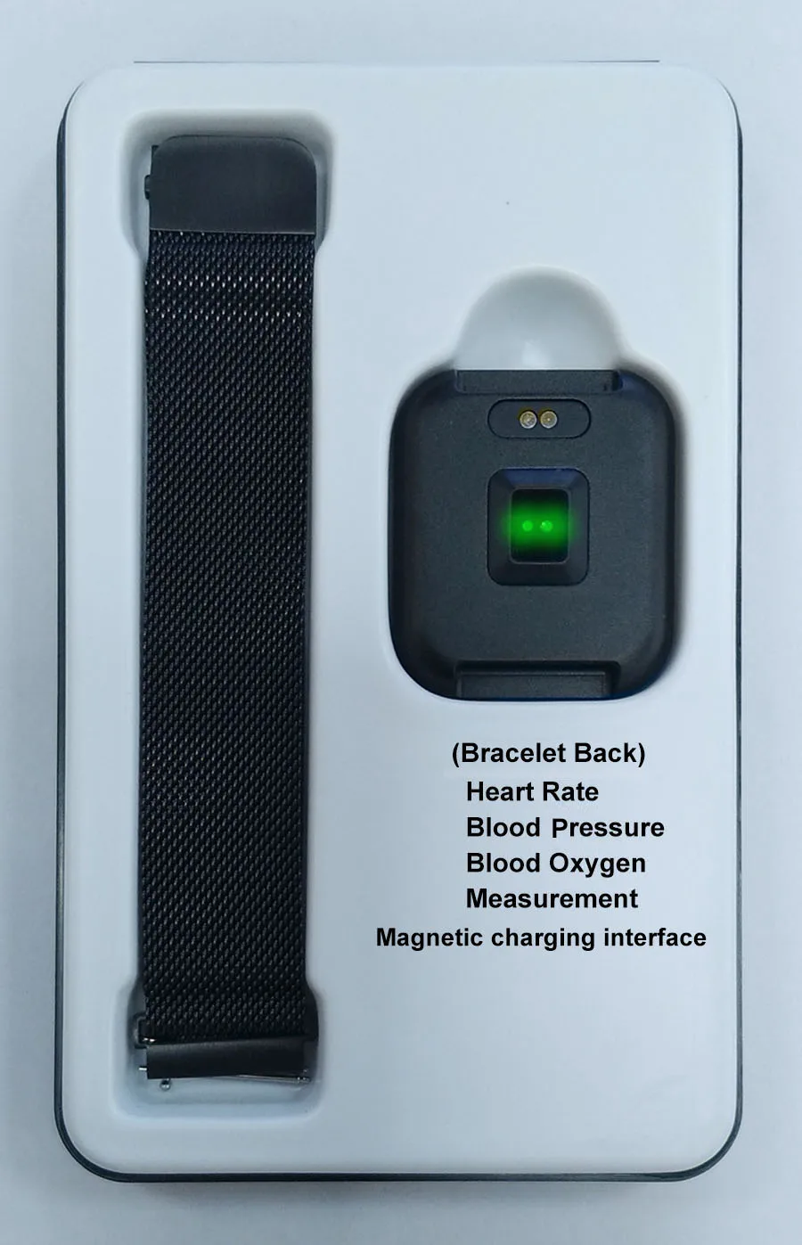 T80 Smart Watch Fitness Bracelet Blood Pressure Monitor Smart Band Incoming Call Sleep Tracker Magnetic Strap Health Wristband
