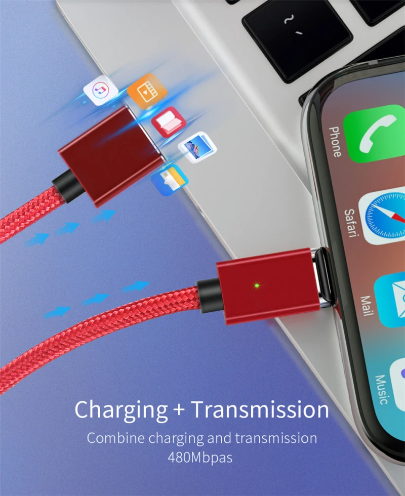 Магнитный usb-кабель для быстрой зарядки USB type C кабель магнитное зарядное устройство для зарядки данных Micro usb кабель мобильного телефона кабель USB шнур