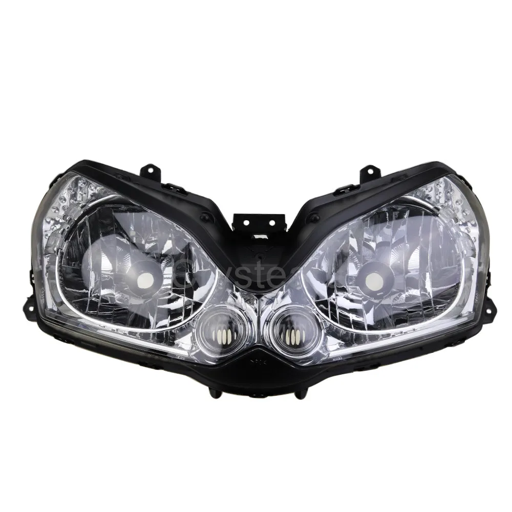 

Motorcycle Replacement Headlight Head Light Lamp Headlamp Assembly Housing Case Kit For Kawasaki GTR1400 ZG1400 Concours 08-11