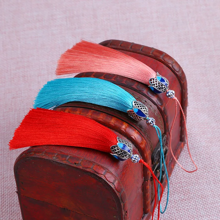 20pcs/lot Chinese Knot Tassels Handmade Long Silk Tassel Pendants for Jewelry Supplies Making Materials | Дом и сад