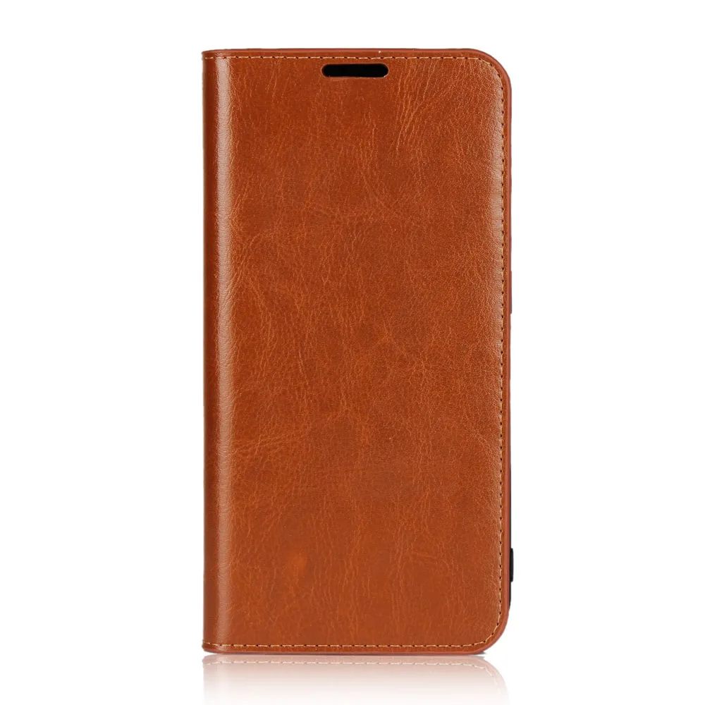 Роскошный винтажный Чехол-книжка из натуральной кожи для Xiaomi Redmi Note 6 Pro, чехол-книжка Crazy Horse, чехол-книжка для Redmi Note 6 Pro