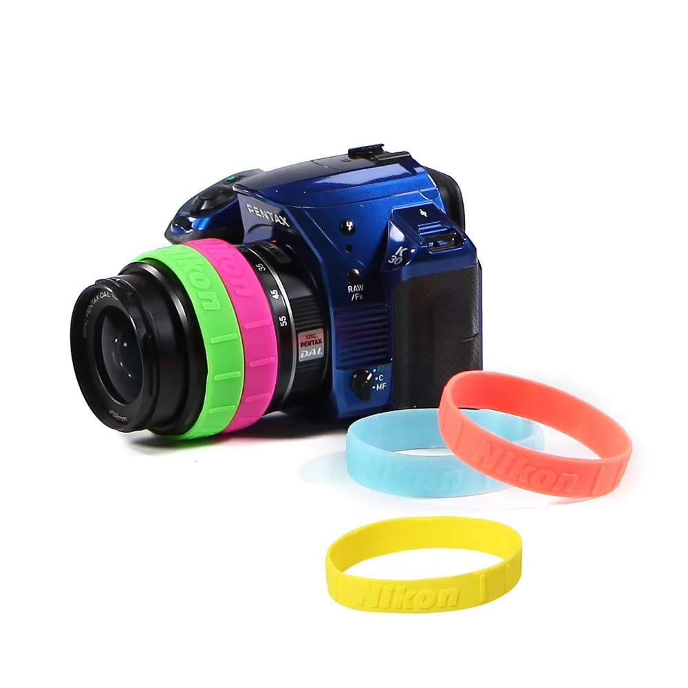 Цветное Силиконовое Кольцо фокусировки Meking для фильтра объектива DSLR