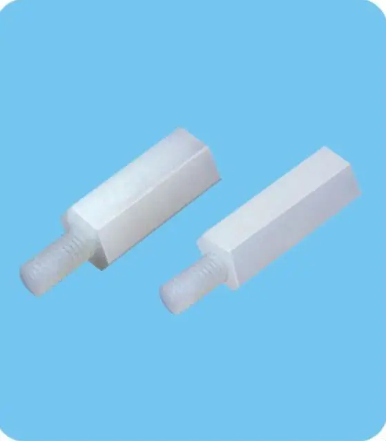 

1000pcs/lot Hex Tapped spacer HTS-413 Length:13MM Tapped hole:M4 free shipping nylon pcb support spacer