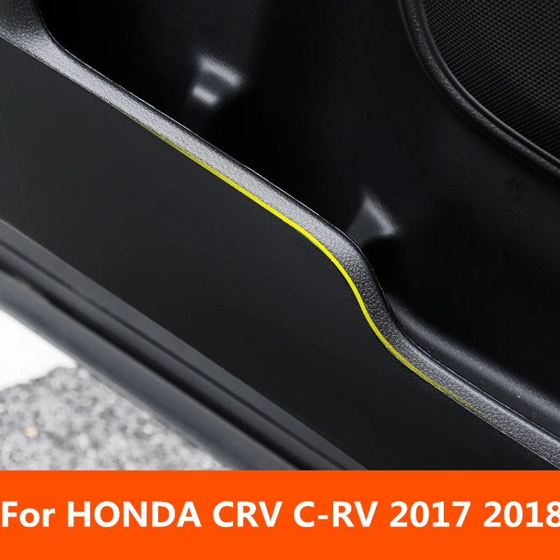 Для HONDA CRV C-RV автомобильный Стайлинг протектор боковой край защищенный анти-удар двери коврики чехол для интерьера
