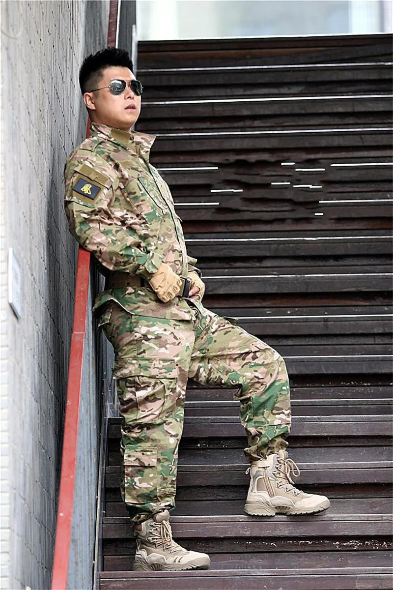 Камуфляжная Военная тактическая Униформа для страйкбола пейнтбола военных игр