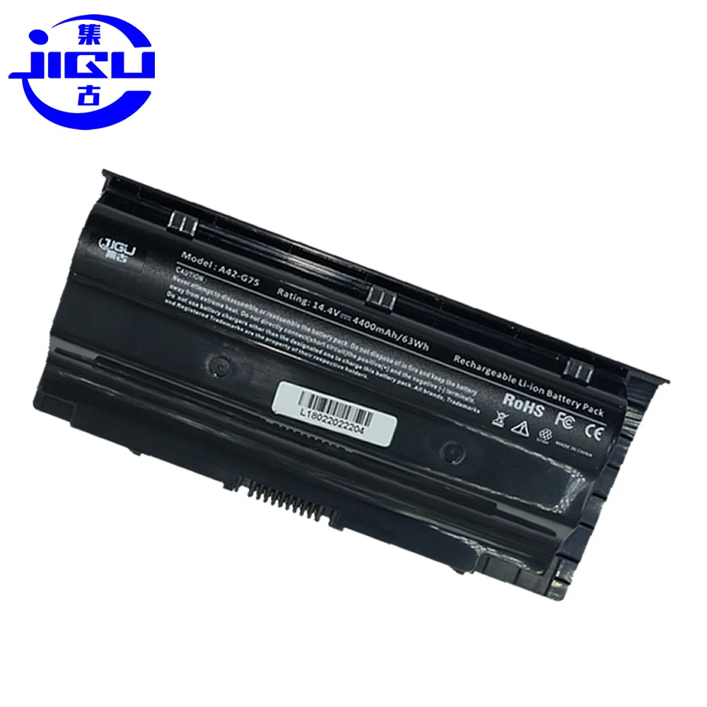 Батарея для ноутбука JIGU 0B110 00070000 A42 G75 Asus G75VM серии G75VW 3D G75VX G75YI361VW BL G75YI363VX BL|battery powered