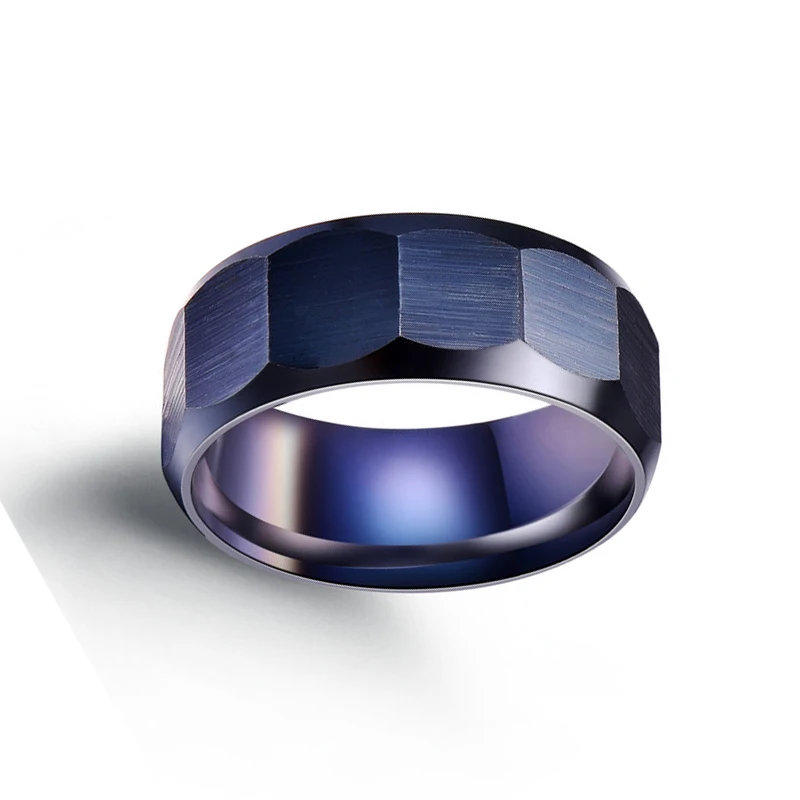 Мужское кольцо с футбольными узорами Anello Uomo байкерское из нержавеющей стали