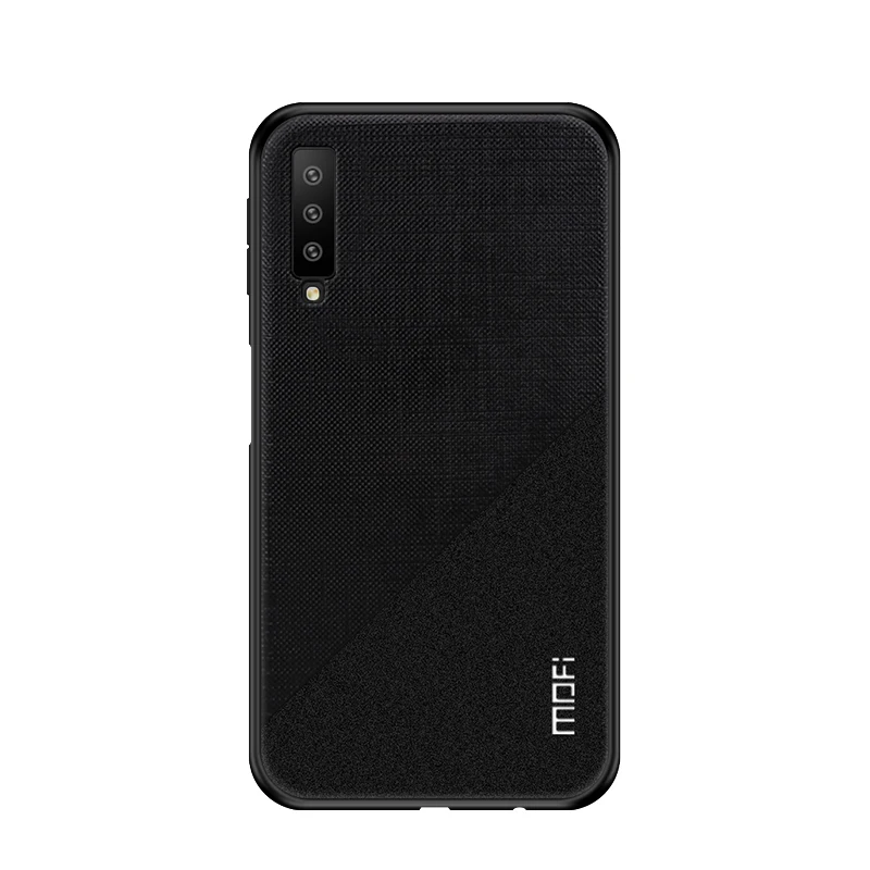 Для Samsung Galaxy A7 2018 A750 Чехол чехол MOFi PC + TPU ткань противоударные телефонные чехлы