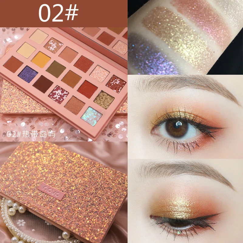 Desert Rose Eye диск для теней студентов начинающих Красота Макияж матовая