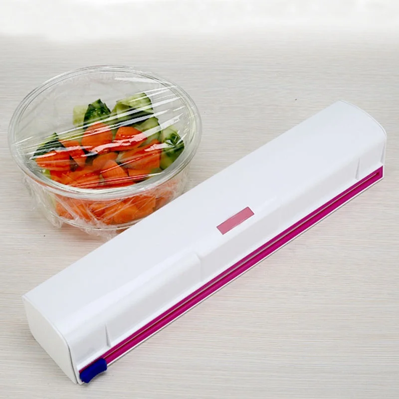 Пищевая пленка обертка рулонов консервант диспенсер для пищевой пленки резак