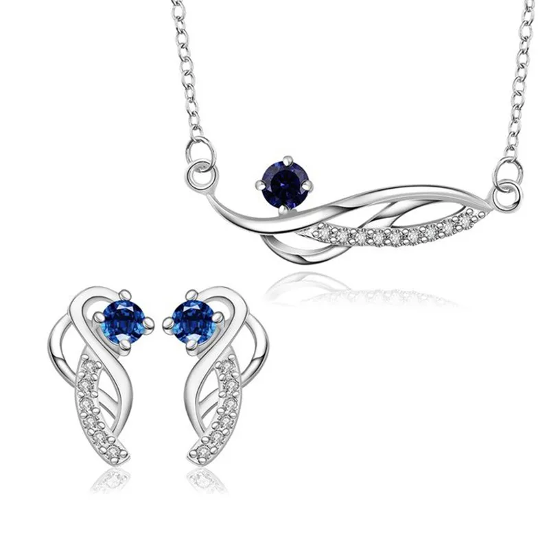 Silver plated jewelry sets sterling-silver-jewelry set /TFQMWLQS E500 Necklace508 | Украшения и аксессуары