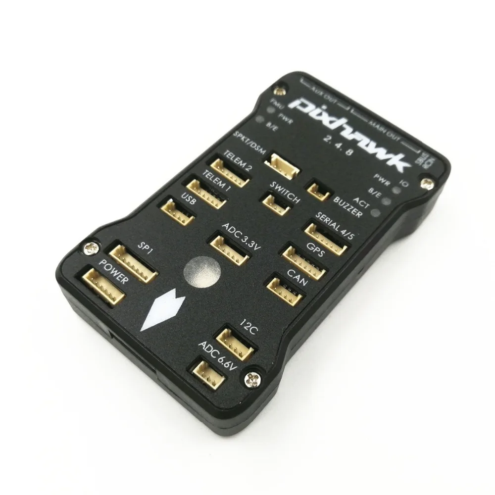 Pixhawk PX4 PIX 2.4.8 32 бит Контроллер полета + 433/915 Телеметрия M8N GPS Minim OSD PM переключатель