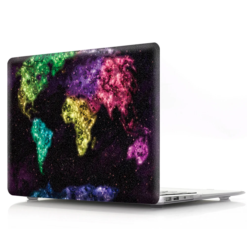 Чехол для macbook Pro 13 15 2017 чехол карта мира ноутбука 2018 A1989 A1990 A1707 A1706 | Компьютеры и