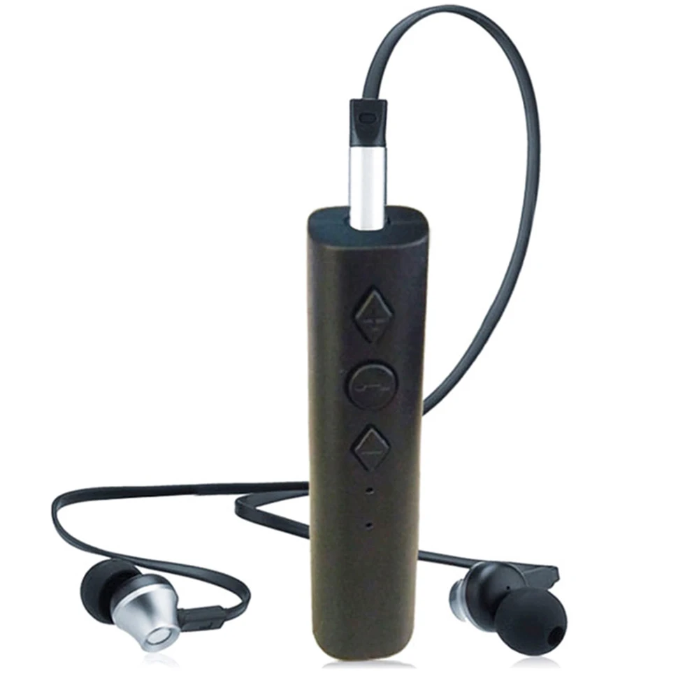Беспроводной Bluetooth V4.2 ресивер 3,5 мм стерео аудио гнездо адаптер для наушников Музыка Aux ресивера Hands free для автомобильных динамиков