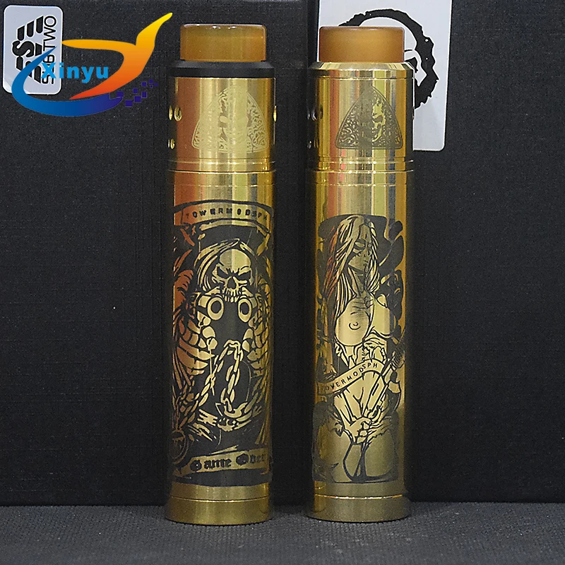 2 шт. sob mod kit набор электронных сигарет батарея 18650 диаметр 24 мм механический мод
