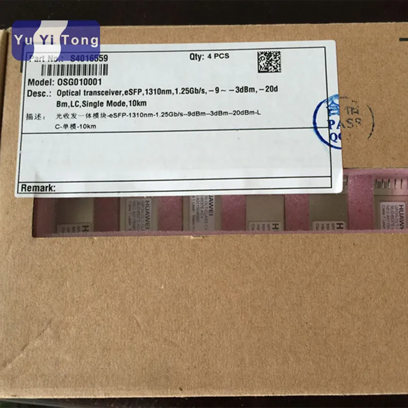 1 шт. абсолютно новые оригинальные модули Hua wei GPON OLT класса C + SFP один порт SC-для MA5680T