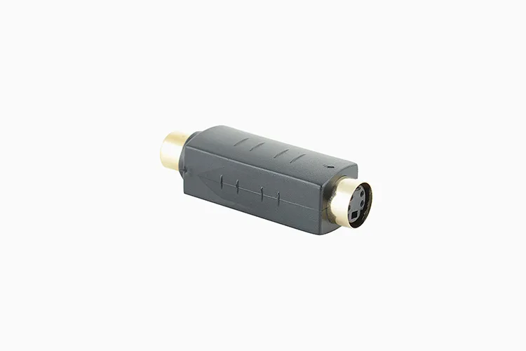 4 PIN S VIDEO женский ТВ RCA AV гнездовой разъем кабеля к F видео адаптер oct.26 4PIN s терминал