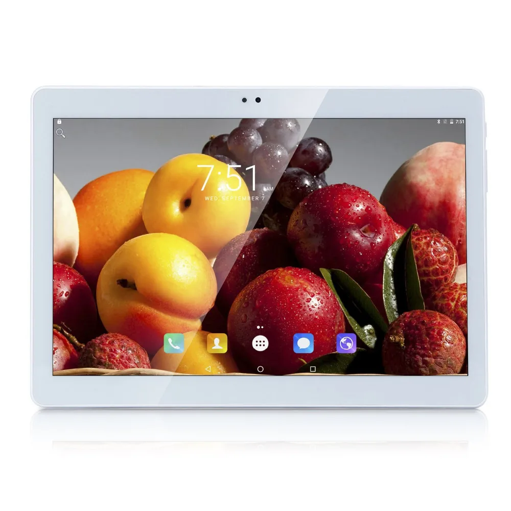10 1 дюймовый 4G LTE планшеты PC Octa Core Android 7 0 RAM 4 Гб ROM 32 Две sim карты 1920*1200 IPS HD GPS