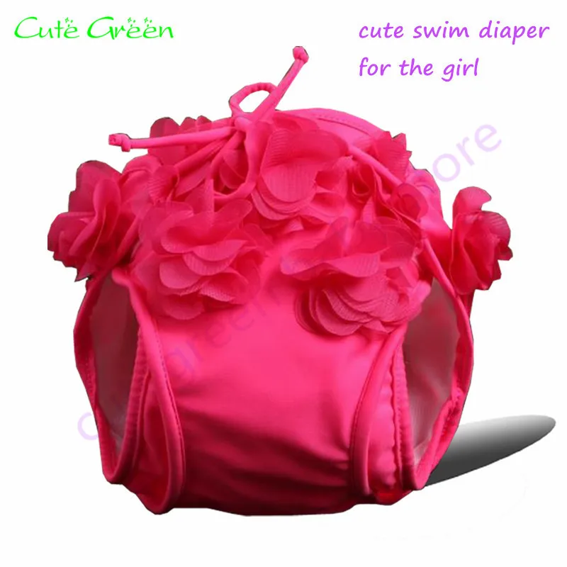 

waterproof polyester baby swim diaper for girl;washable baby pool pant for swimming;reusable baby swimming nappy swimming diaper