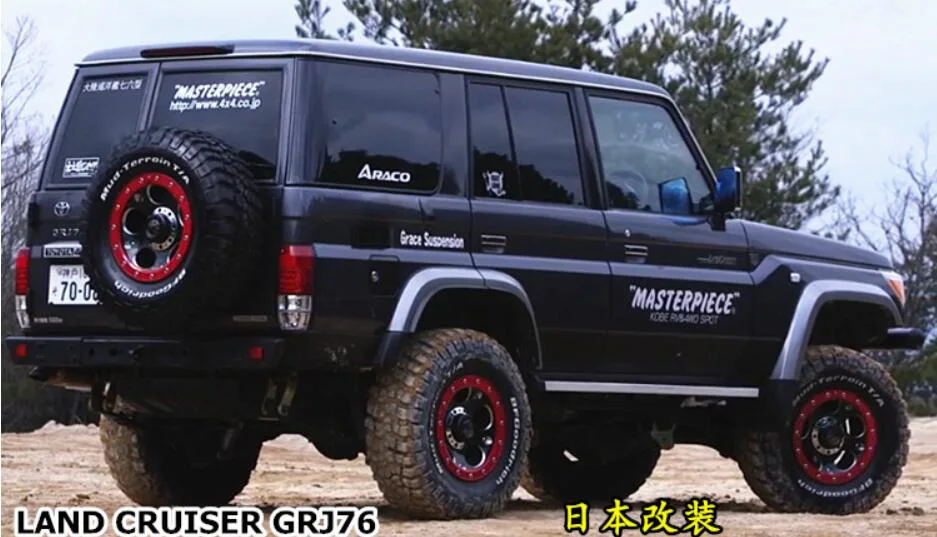 2 шт. светодиодный задний лампа фонарь для prado cruiser 1991 ~ 2017 LC70 LC76 LC77 4500 LJ77 RJ77 FZJ76 GRJ76