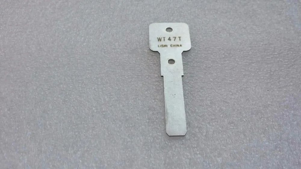 Оригинальный инструмент Master Key WT47T Lishi 2 в 1 для ремонта автомобильных ключей|lock repair
