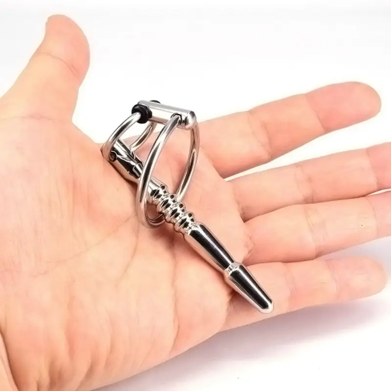 Металлический мужской зонд со звуком из нержавеющей стали уретрный расширитель