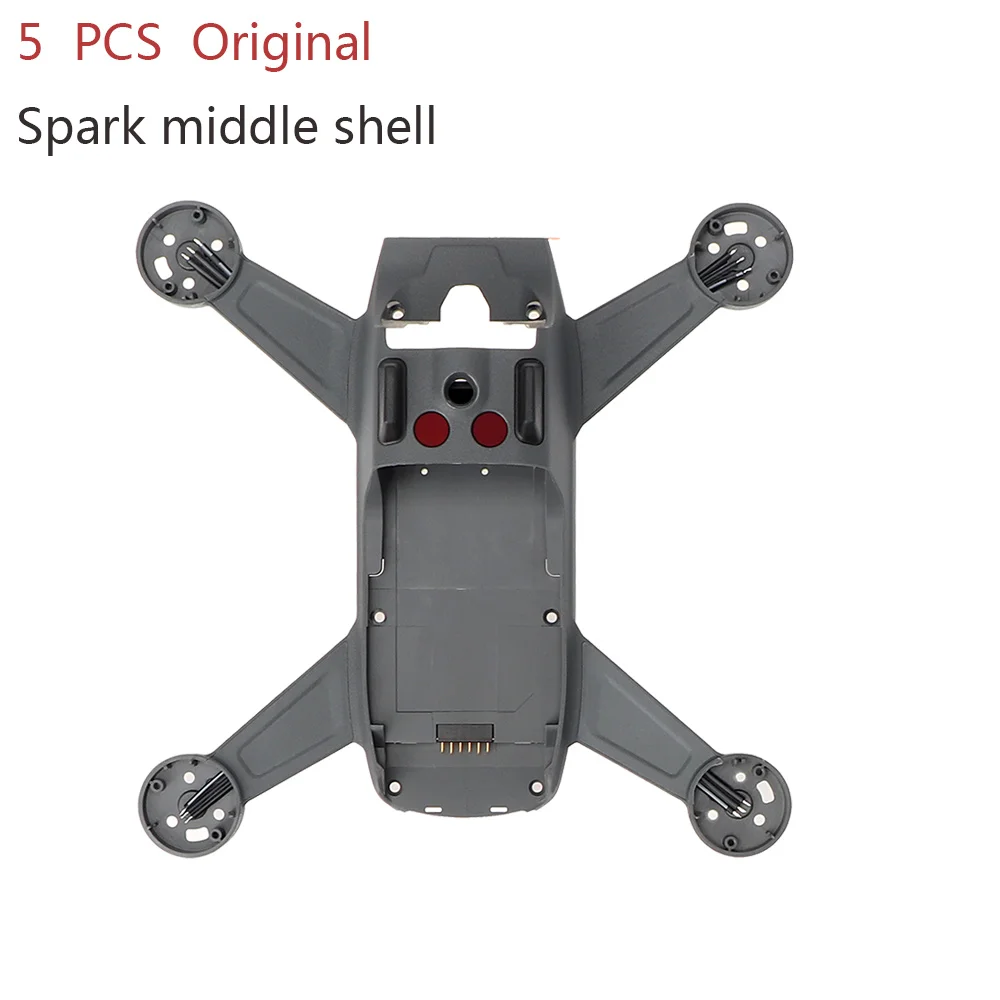 5 шт. DJI Spark средняя рамка в корпусе запасные аксессуары для дрона DJJ Spark крышка