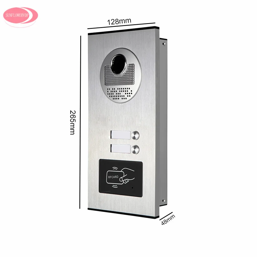 Видеодомофон с монитором 7 дюймовый цветной видеодомофон сенсорным экраном Kye +