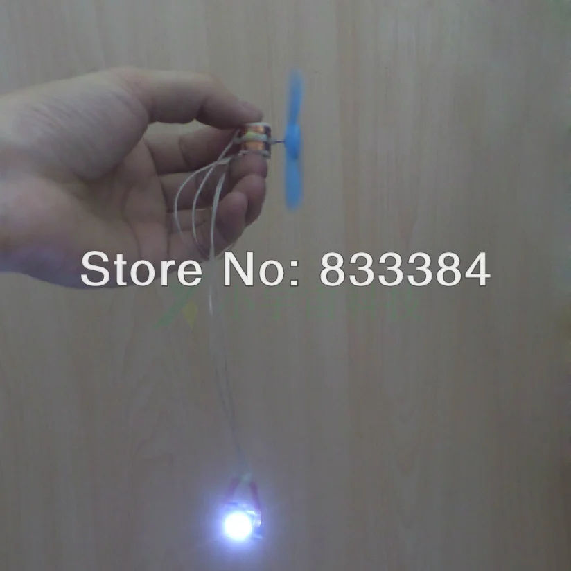 2 шт. демонстрационный генератор ветровых турбин с электродвигателем