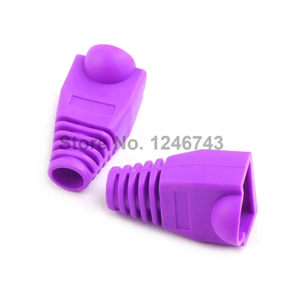 50 шт. разноцветные защитные крышки разъемов RJ45 cat5 cat5e cat6 | Обустройство дома