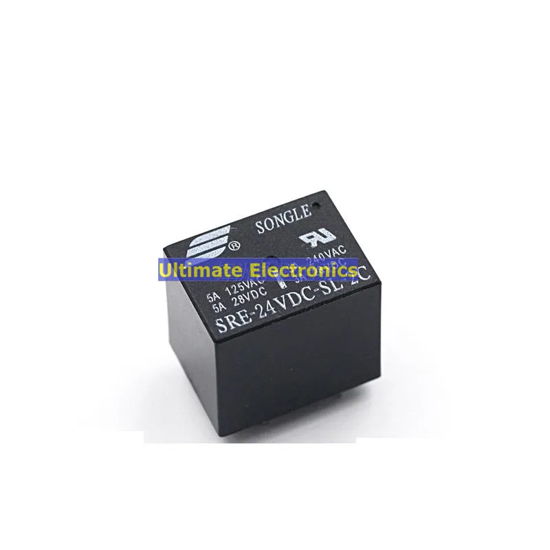 10 шт. SRE-05VDC-SL-2C SRE-12VDC-SL-2C SRE-24VDC-SL-2C 5V 12V 24V 8 футов 2 комплекта преобразования 3A 240V |